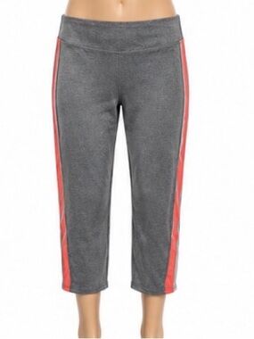 Gray & Coral Athletic Capri Leggings
Size: L